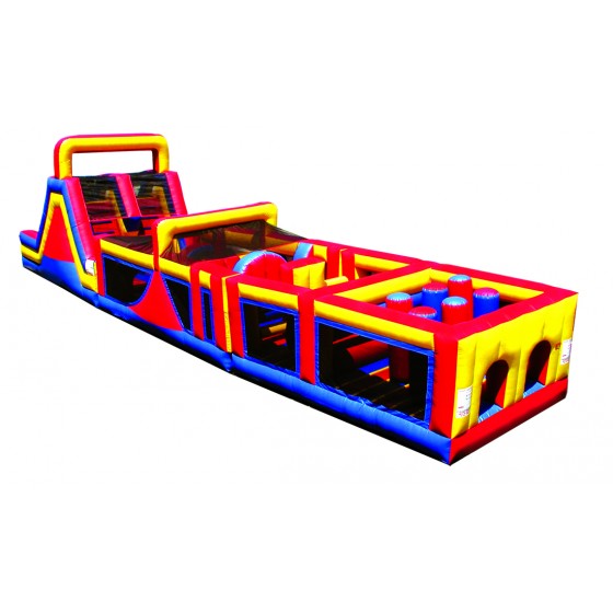 rent 65' Obstacle Course  Pelham Inflatables in nh