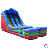 <django.db.models.fields.related.ManyRelatedManager object at 0x2b923e39e750>18' Retro Double Inflatable Water Slide