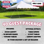 40 Guest Package rental nh