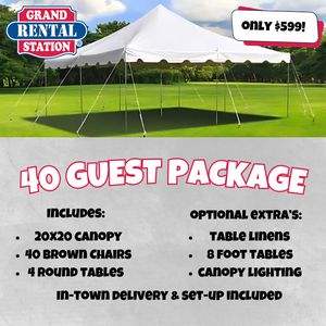 40 Guest Package rental nh