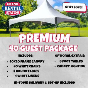 Premium 40 Guest Package  rental nh