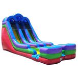 18' Retro Double Inflatable Water Slide rental nh