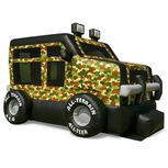 Camo Truck Bounce House rental nh