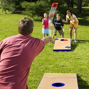 Cornhole Board rental nh
